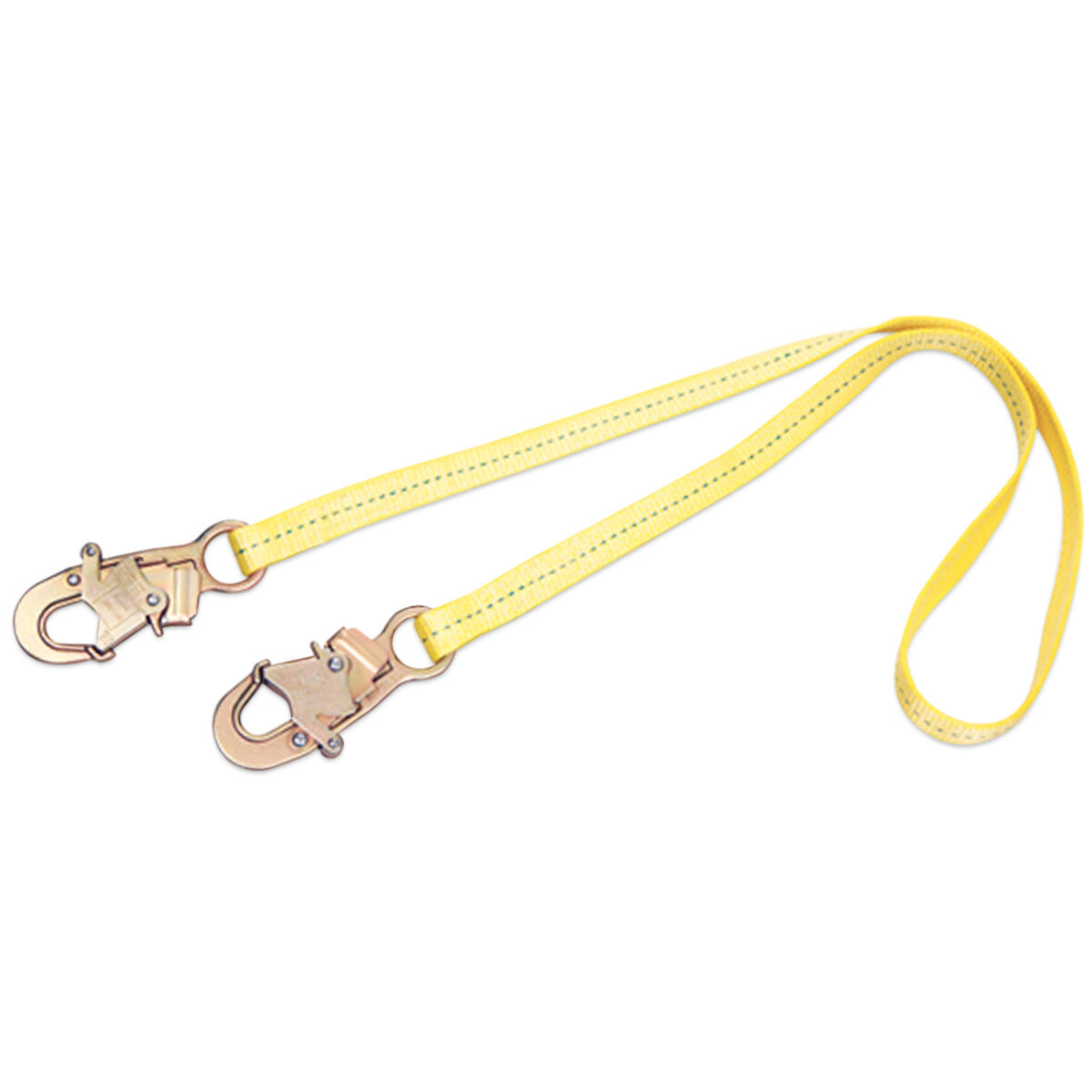 3M™ DBI-SALA® 3' Polyester/Steel Web Positioning Lanyard With Snap Hook Harness Connector