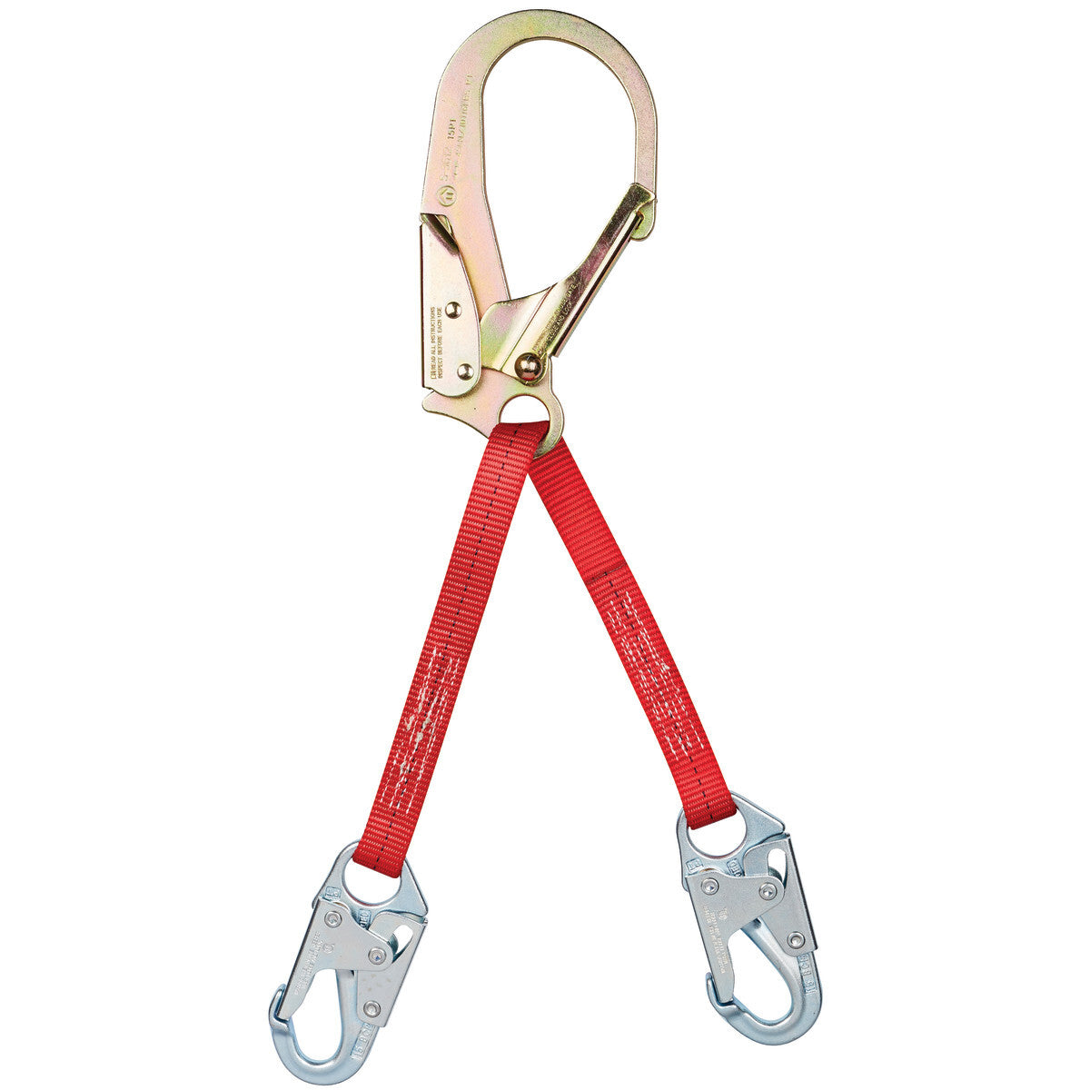 3M™ Protecta® 22' Polyester/Steel Web Positioning Lanyard With Snap Hook Harness Connector