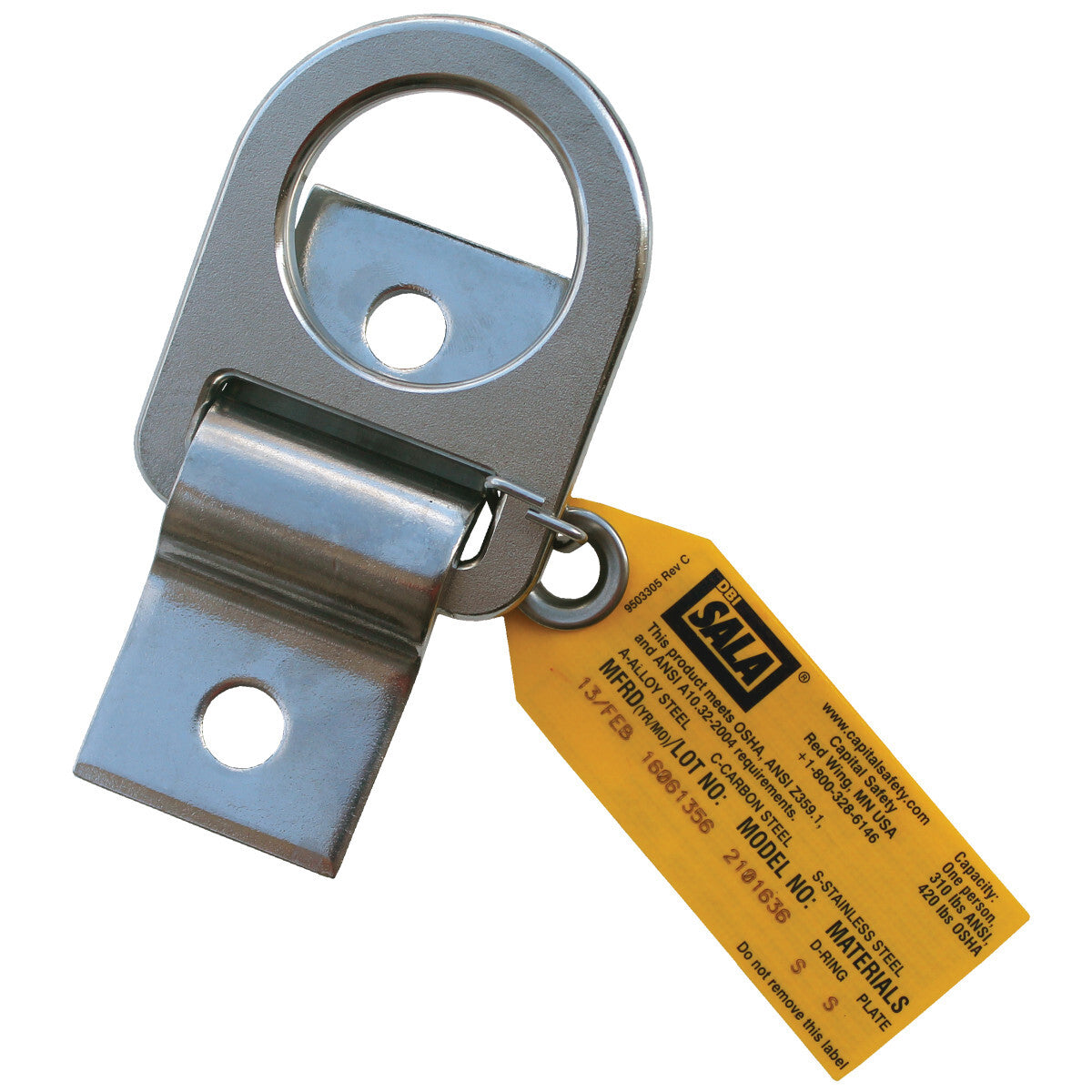 3M™ DBI-SALA® Steel D-Ring Anchorage Plate