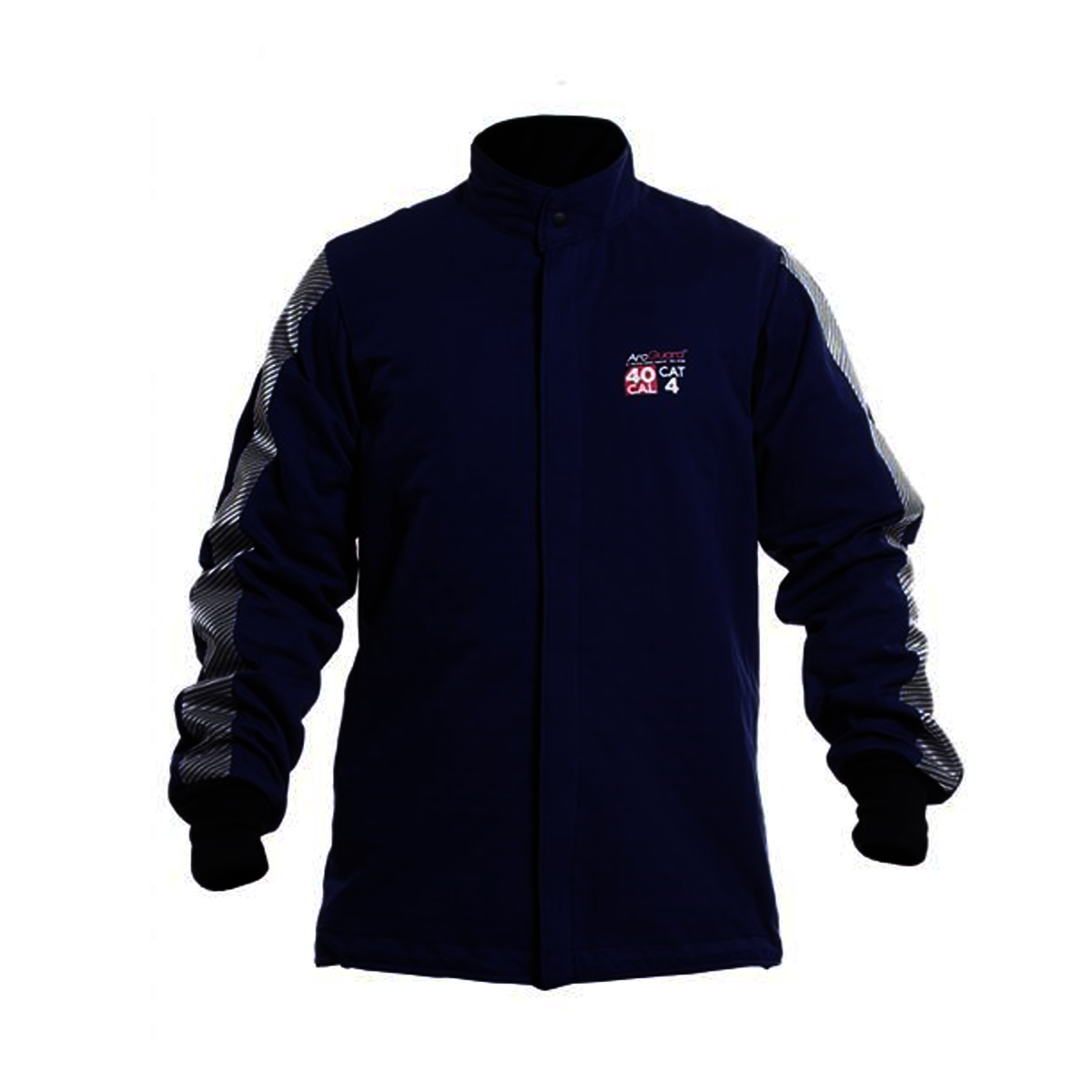 National Safety Apparel Large/Regular Blue GORE® PYRAD® Flame Resistant Jacket With Zipper Front Placket Closure