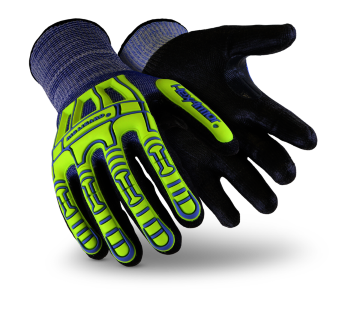 HexArmor® Medium Rig Lizard 13 Gauge High Performance Polyethylene Blend And Polyurethane Cut Resistant Gloves With Polyurethane Coated Palm And Fingertips