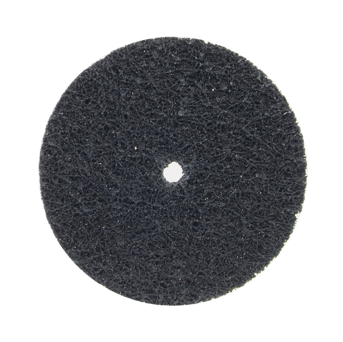 Norton® 4" X 1/2" Extra Coarse Grade Silicon Carbide Bear-Tex Rapid Strip Black Non-Woven Arbor Hole Disc