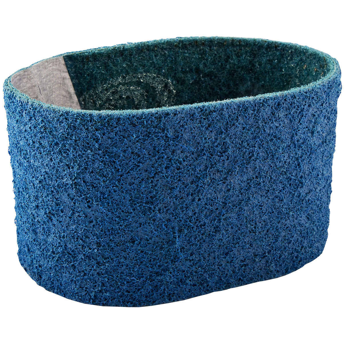 Norton® 4 1/2" X 5/8" Very Fine Grade Aluminum Oxide Aggregate Bear-Tex Vortex Rapid Prep Blue Non-Woven Portable In-Line Belt