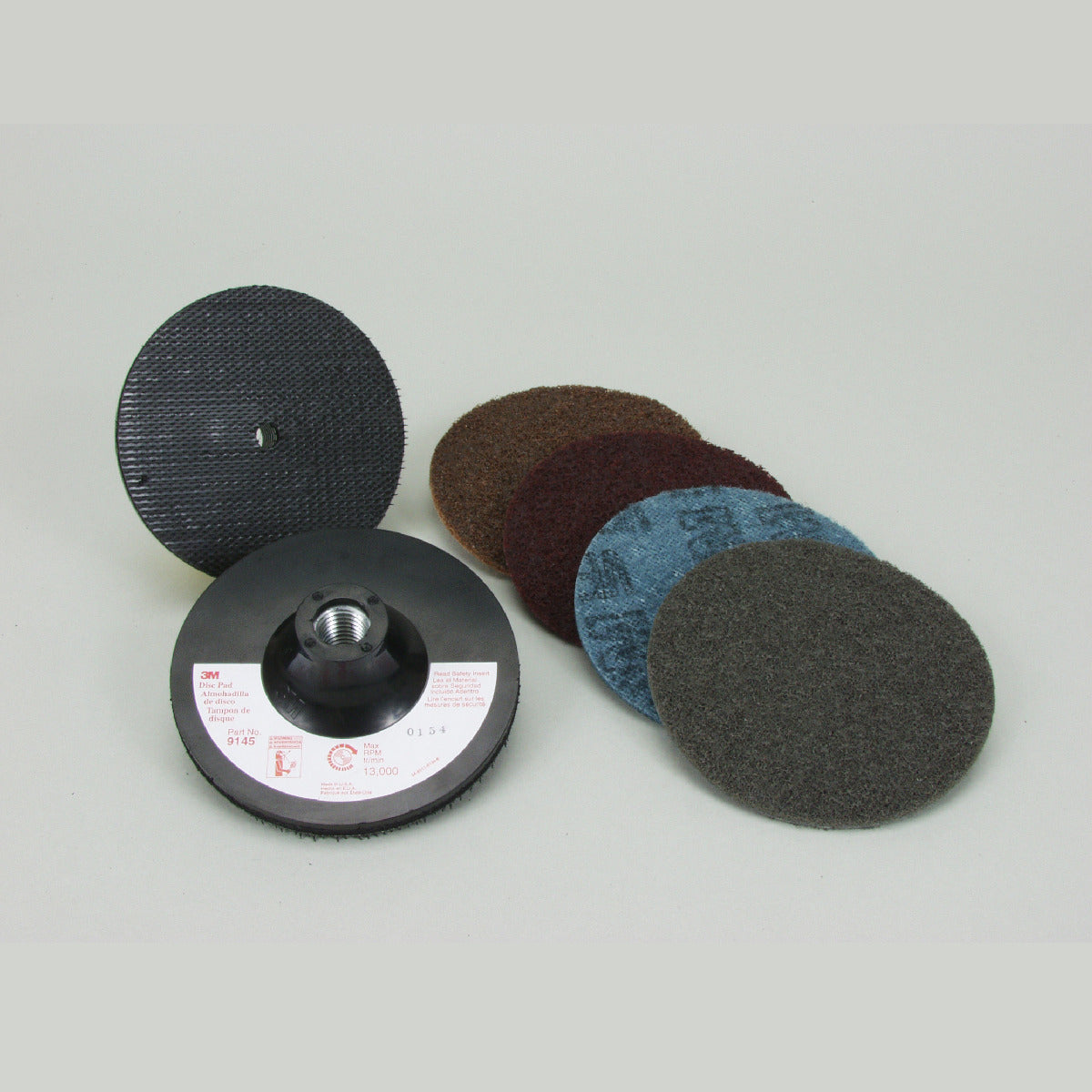 3M™ 4 1/2" Aluminum Oxide Scotch-Brite™ Assorted Disc