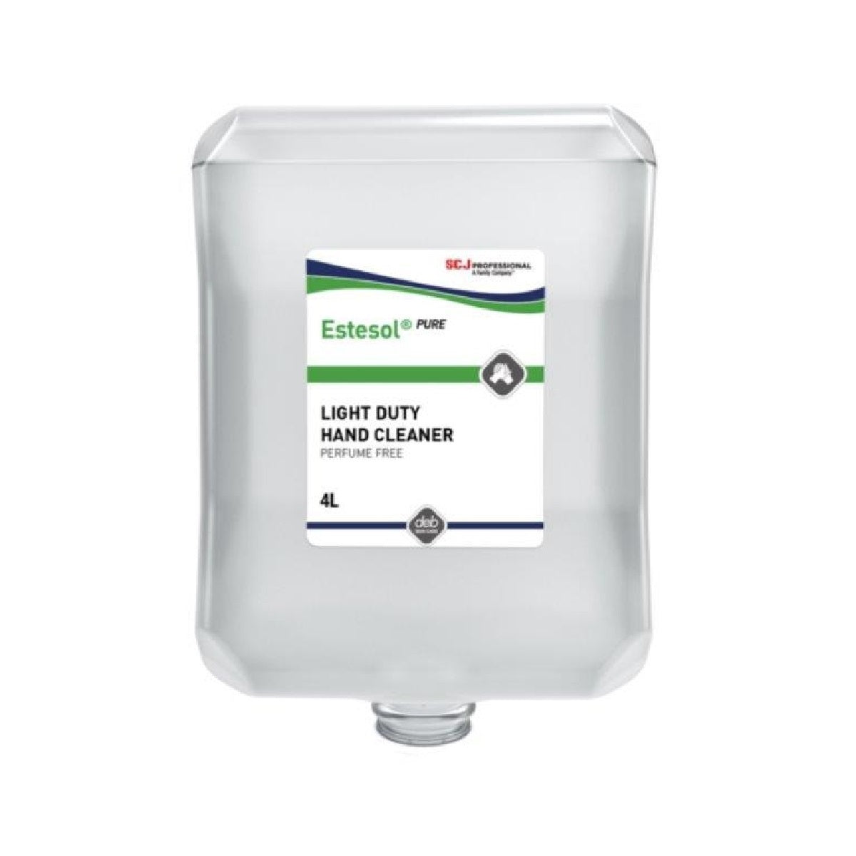 Deb 4 Liter Refill Clear Estesol® Fragrance-Free Scented Skin Cleaner