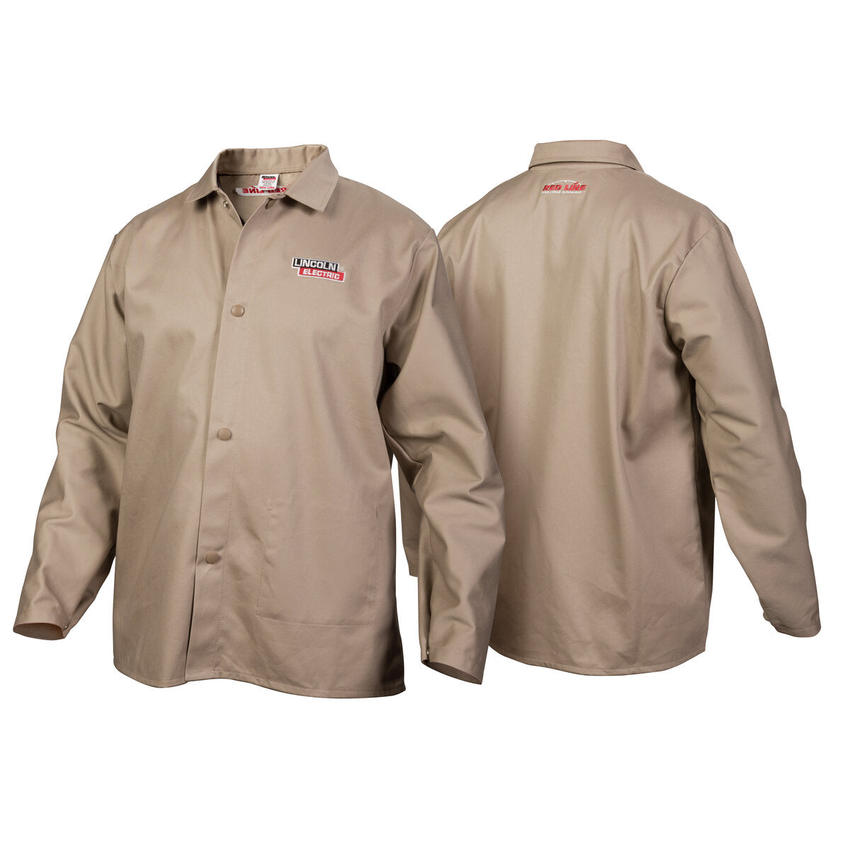 Lincoln Electric® 2X Khaki Cotton Flame Retardant Jacket