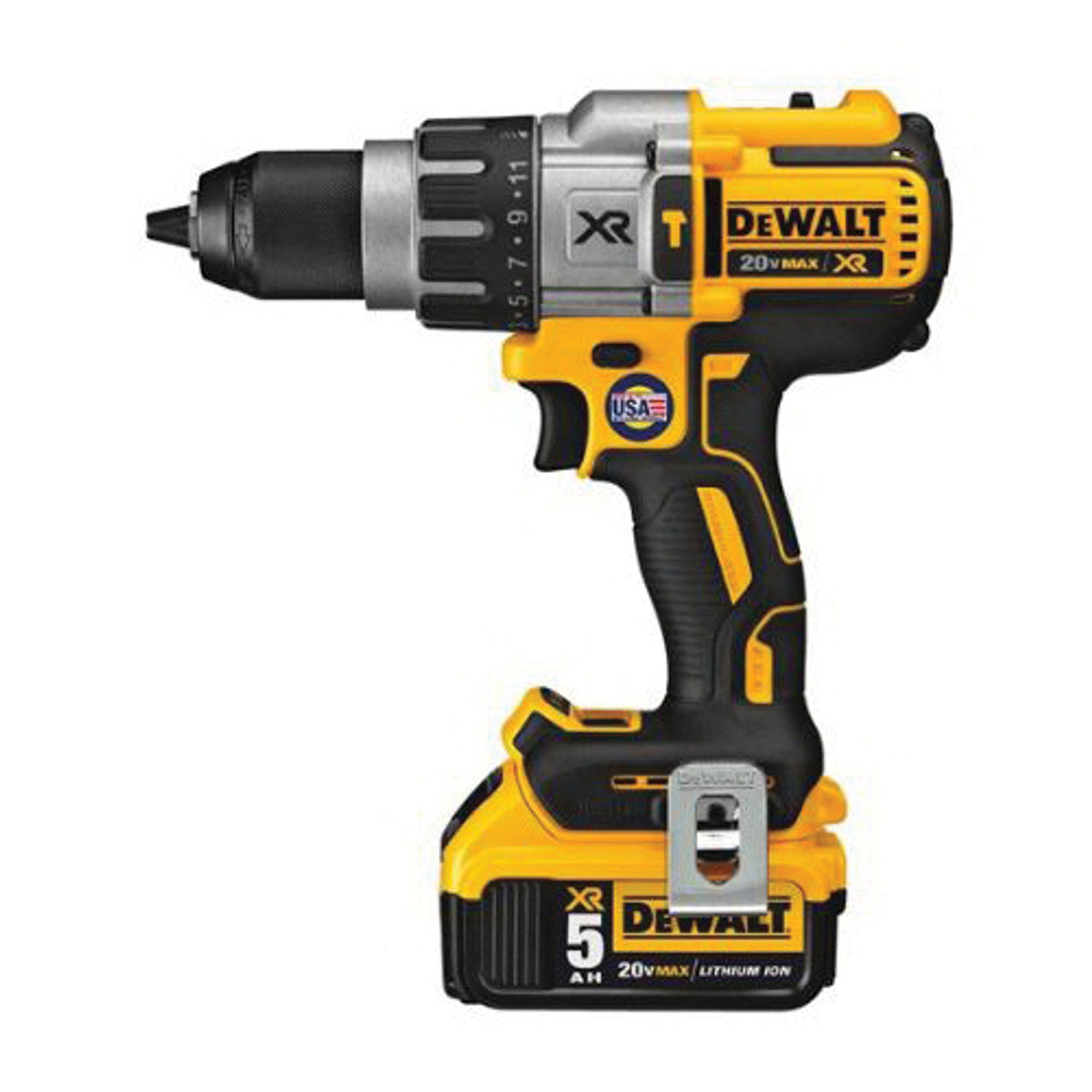 DeWALT DCD996P2 20V MAX XR® Premium Brushless Hammer Drill Kit W/ (2) Batteries, Charger and Case