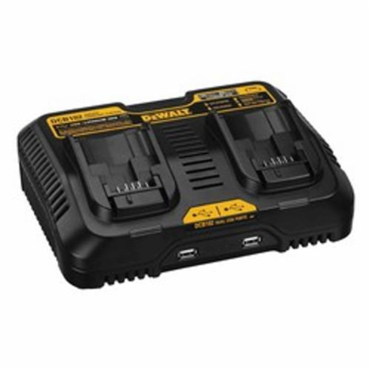 DeWALT DCB102 12V - 20V Jobsite Charging Station, Li-Ion Batteries and Any USB DeMax