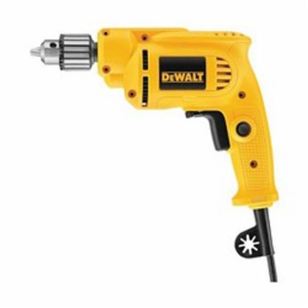 DeWALT DWE1014 3/8" VSR Drill, Pistol Grip, Keyed Chuck, 7 AMP