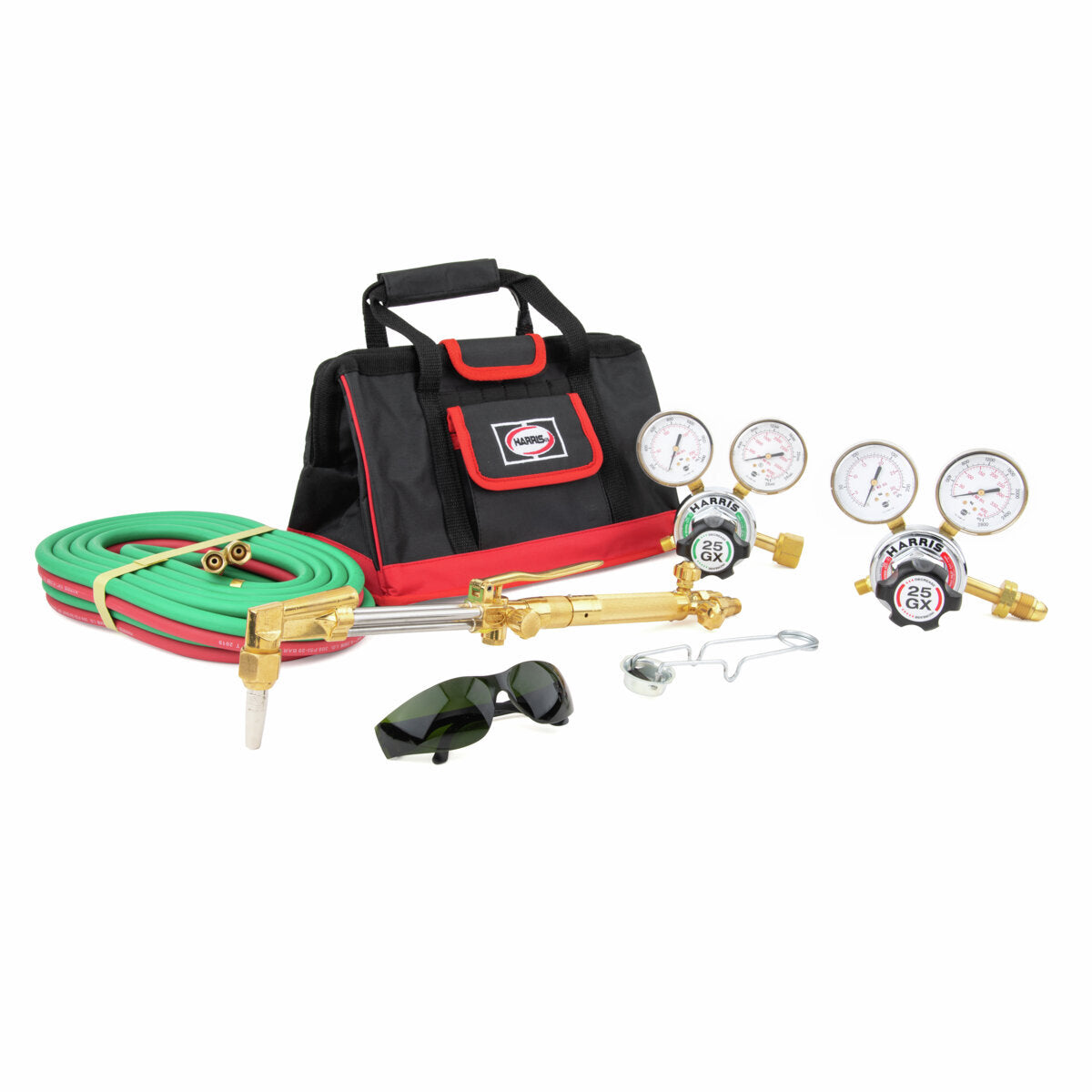 Harris® Model 8525FGX-510P Steelworker® Medium - Heavy Duty Fuel Gas/Oxygen Cutting Outfit CGA-510P