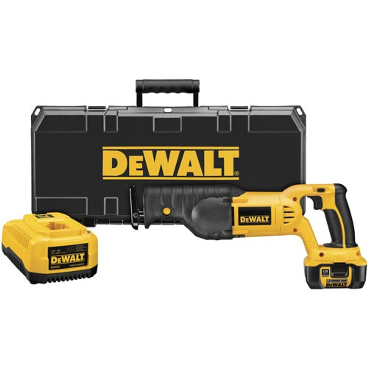 DeWALT DCS385L 18V Reciprocating Saw Kit W/ Electric Brake