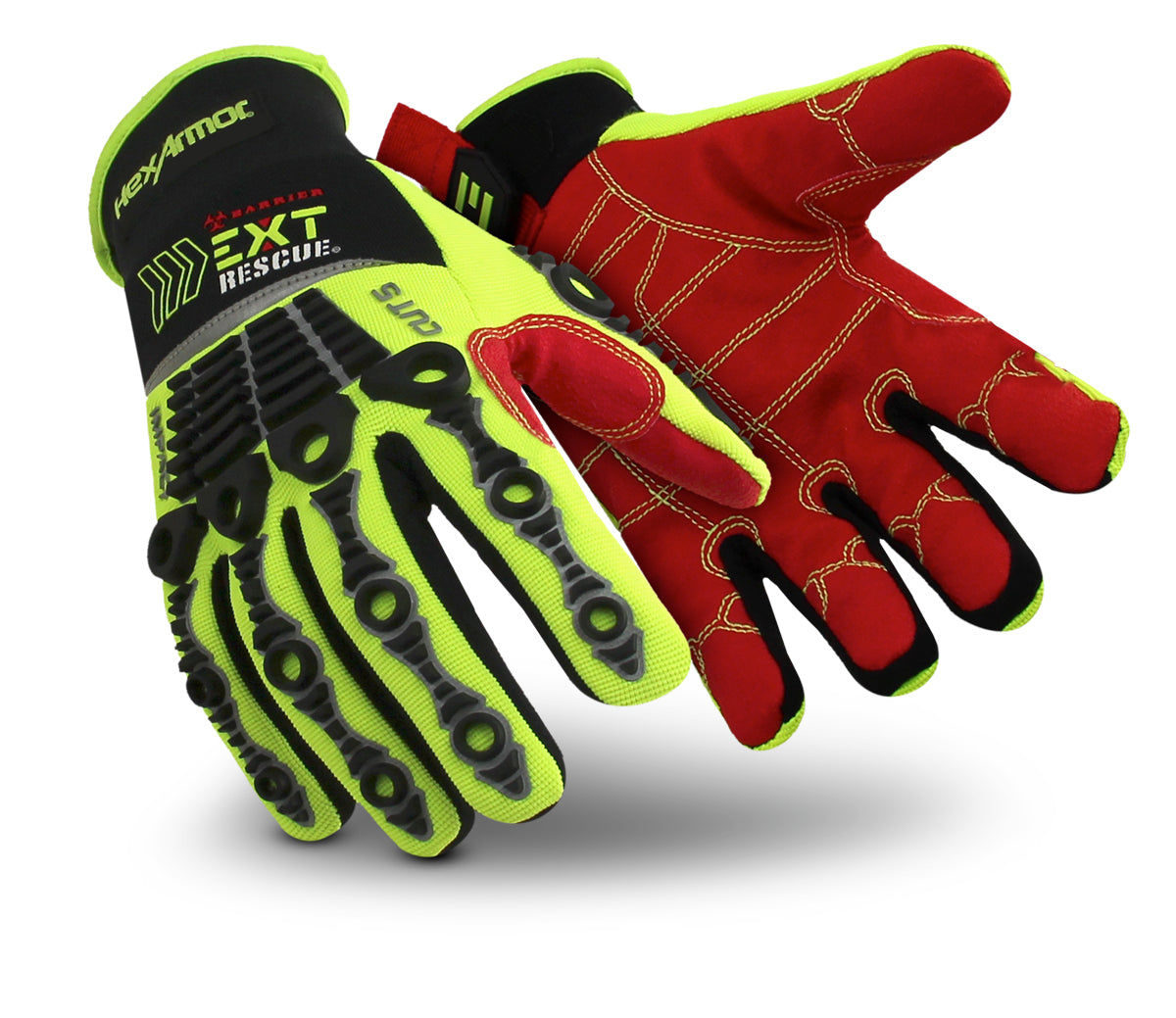 HexArmor® Medium EXT Series SuperFabric® And TPR Cut Resistant Gloves