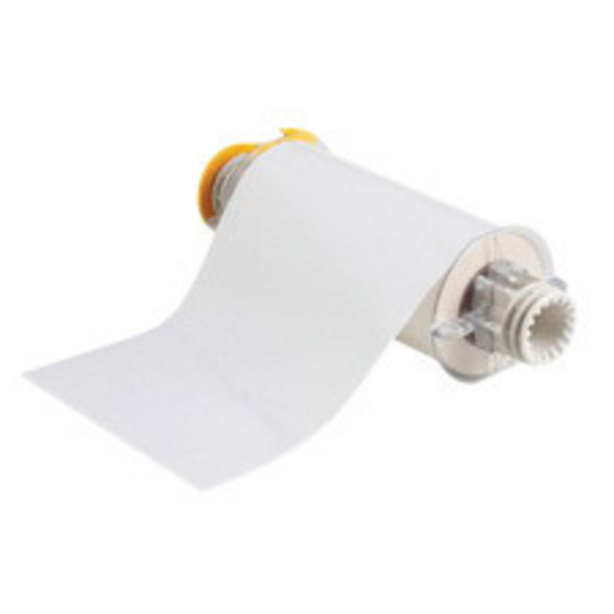 Brady® 8" X 50' White PowerMark® Permanent Acrylic Vinyl Label (50 ft Per Roll)