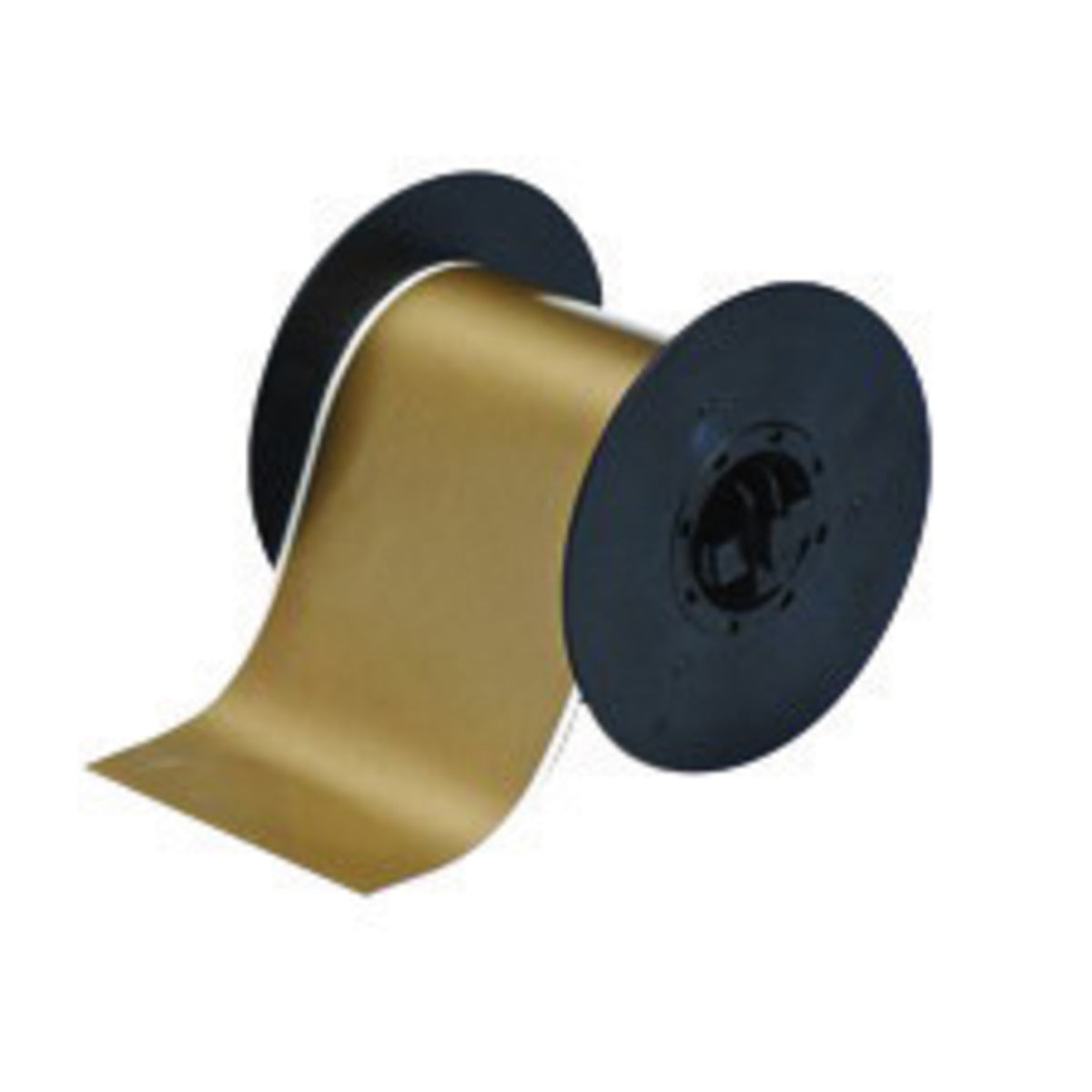 Brady® 4" X 100' Gold B30 Permanent Acrylic Vinyl Label (100 ft Per Cartridge)