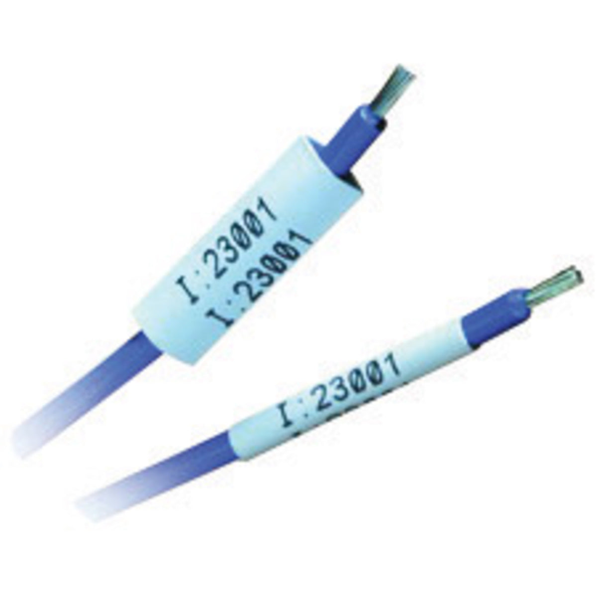 Brady® 1 1/2" X 2" White PermaSleeve® Flame-Retardant/Heat-Shrinkable Polyolefin Wire Marker Sleeve (250 Per Roll)