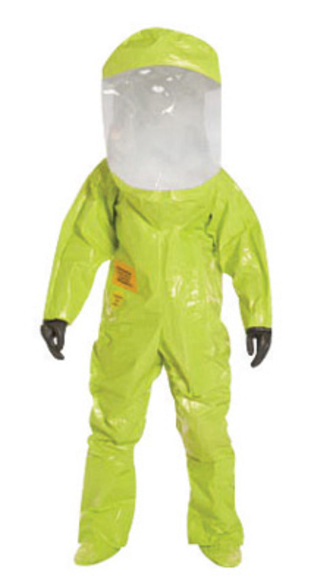 DuPont™ Medium Yellow Tychem® 10000 28 mil Tychem® 10000 Encapsulated Training Chemical Protective Suit (With Expanded Back And Rear Entry)