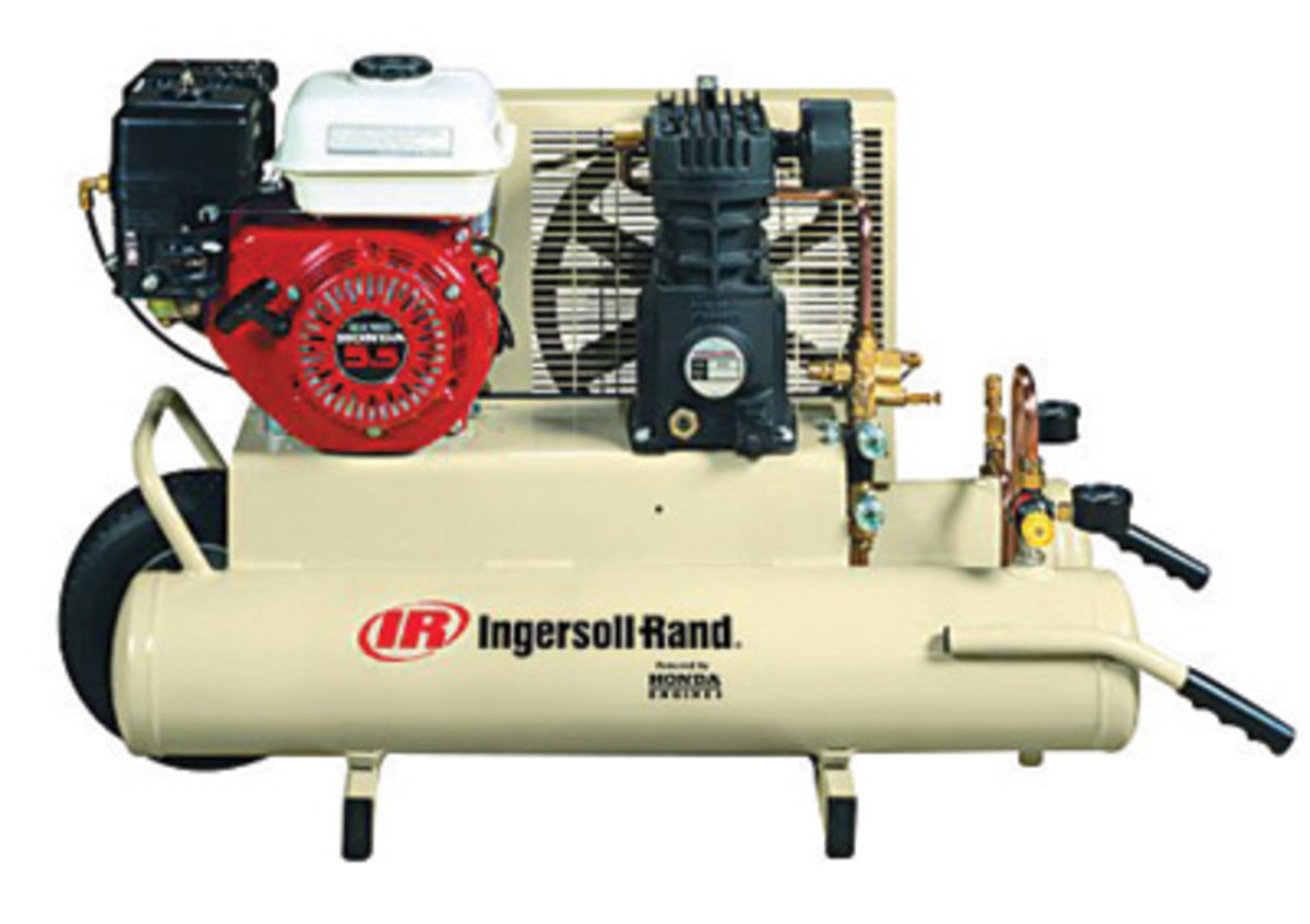 Ingersoll Rand Model SS3J5.5GH-WB 5.5 hp Air Compressor With 8 gal/Horizontal Tank