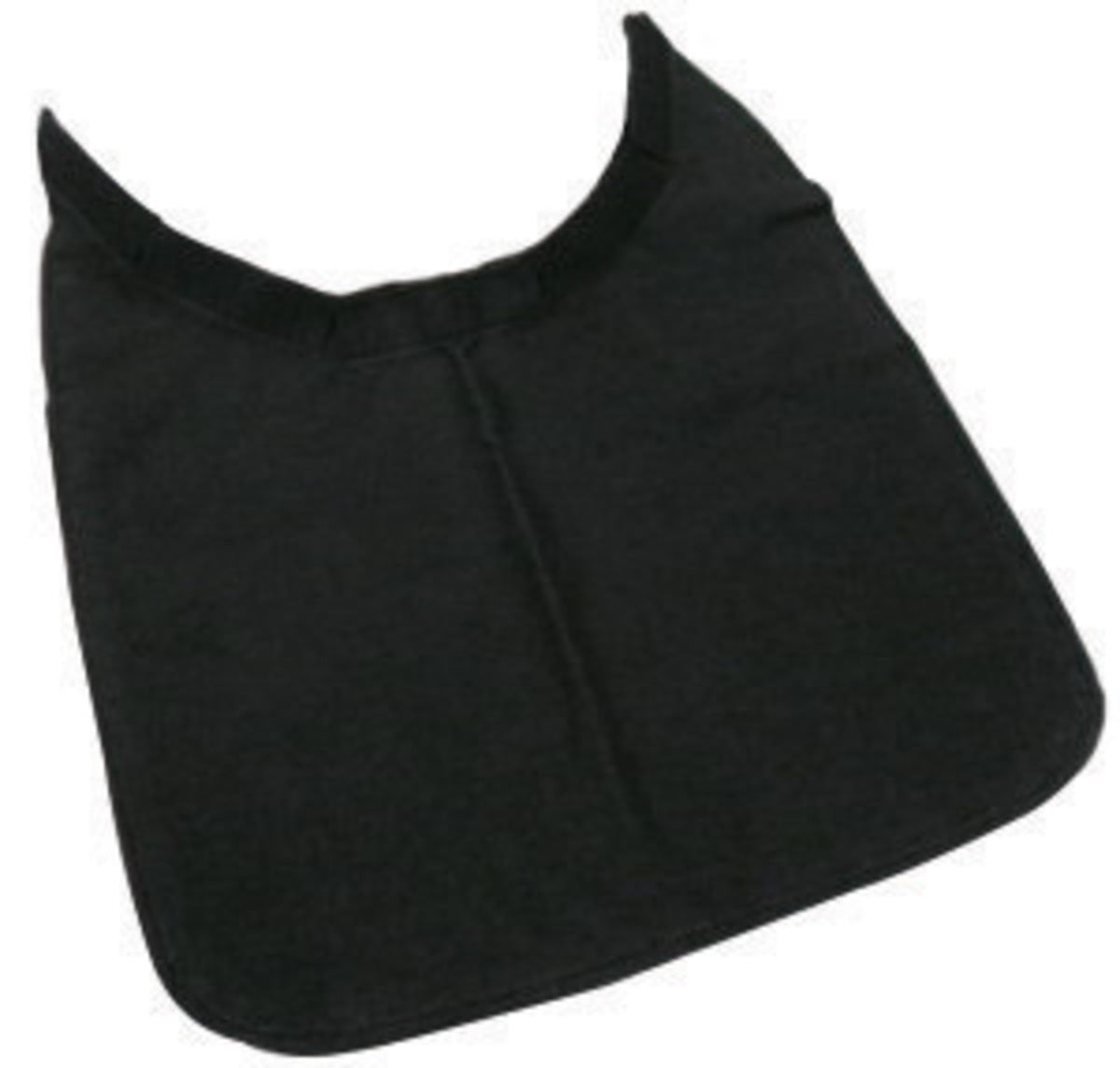 Miller® Black WeldX™ Flame Resistant Helmet Bib With Velcro® Closure