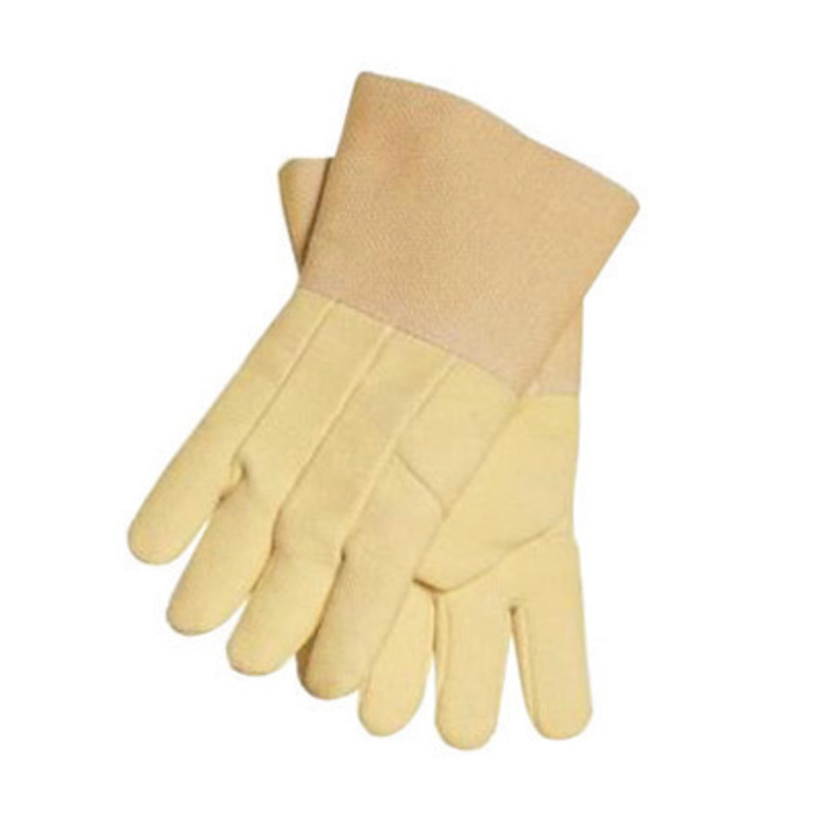 Tillman™ X-Large 14" Yellow Flextra® Heat Resistant Gloves With Gauntlet Cuff And Felt Lining And Wing Thumb