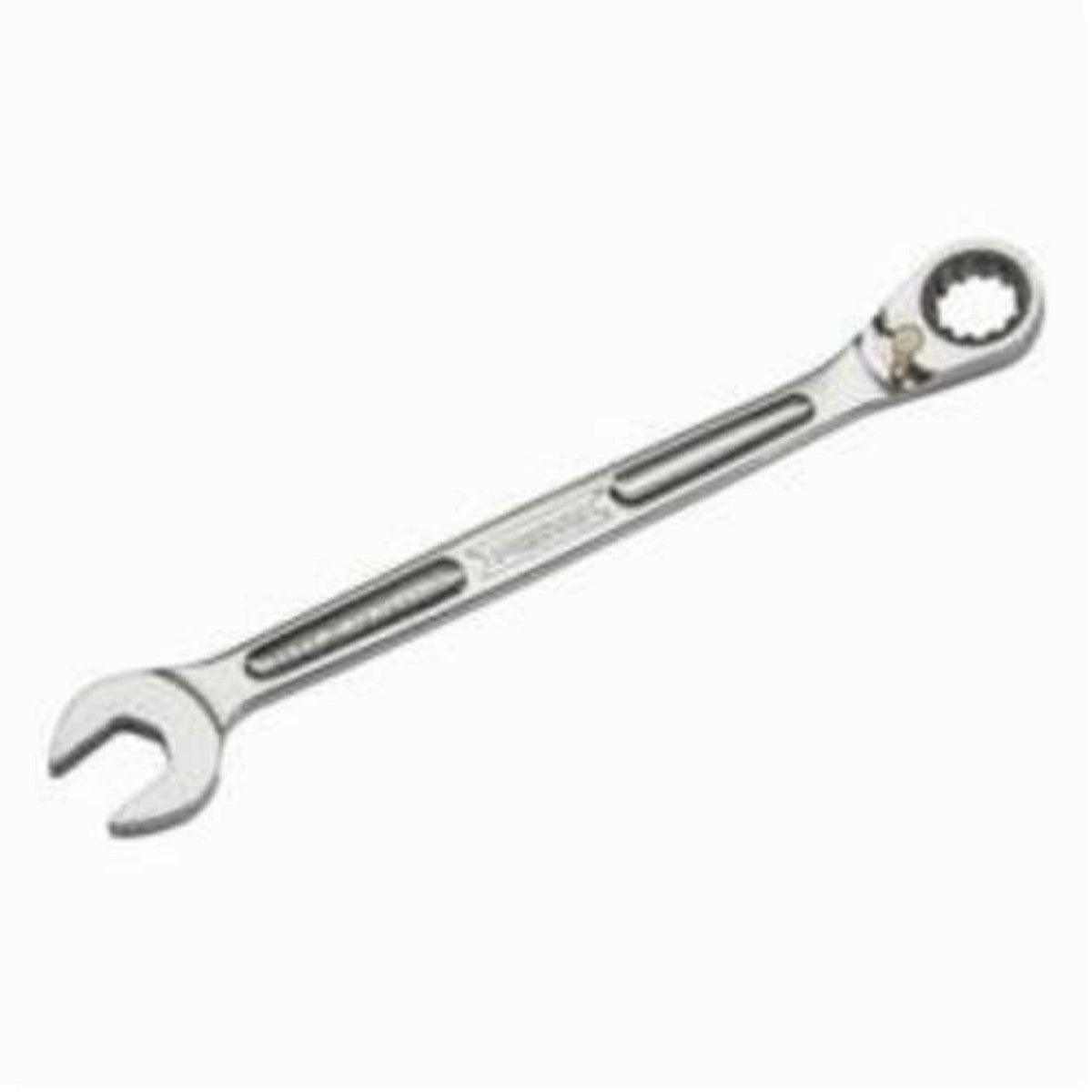 Proto JSCVM10A Reversible Spline Combination Wrench, 10 mm, 12 Points, 15 deg Offset, 5-29/32 in OAL, Alloy Steel, Full Polished, ASME Specified