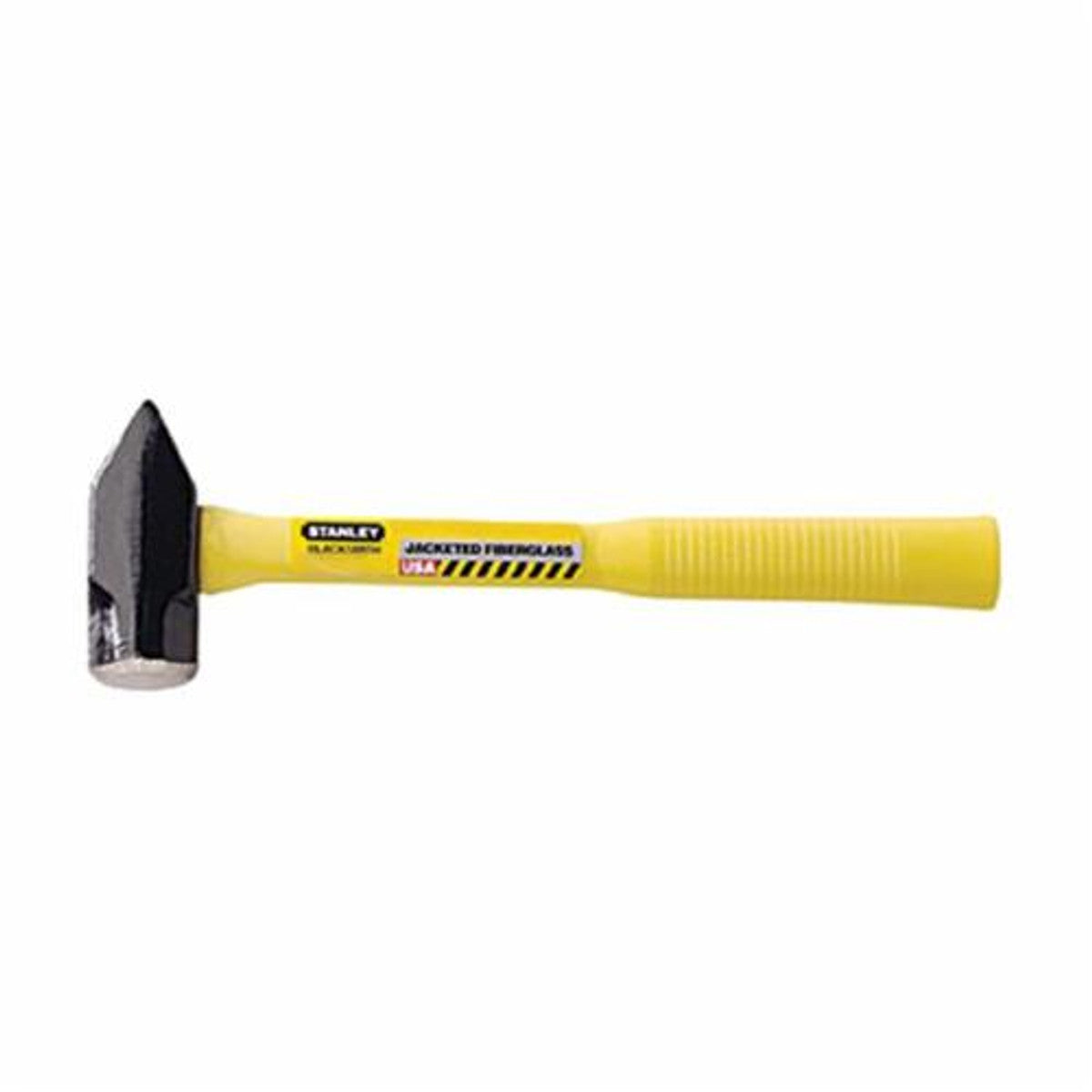 Stanley 56-220 4 lb. Jacketed Blacksmith Hammer, Fiberglass Handle