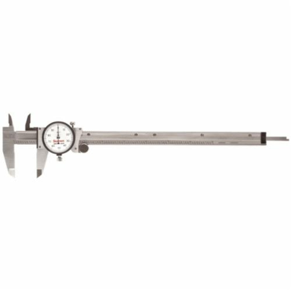 Starrett 120AZ-9 Dial Caliper w/Case, 0 - 9"
