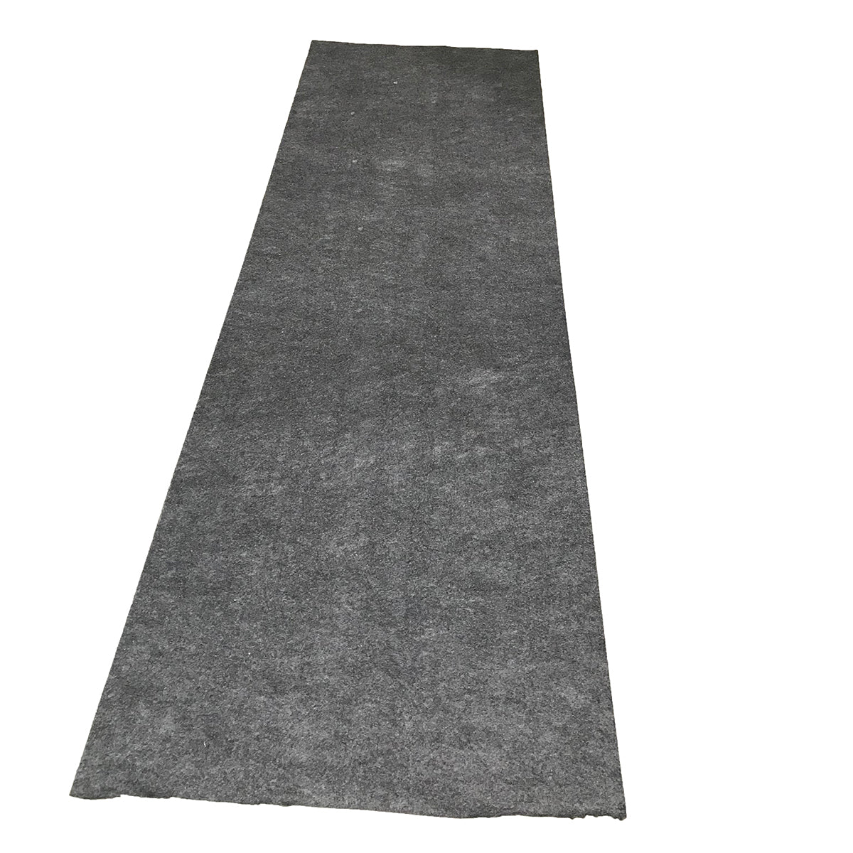 MeltBlown Technologies 36" X 50' Xtra Sticky Gray Needle Punched Polypropylene Adhesive Sorbent Roll