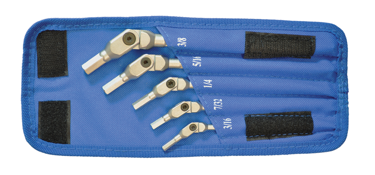 Bondhus 00017  8-Piece Hex Pro™ Pivot Head Standard Wrench Set