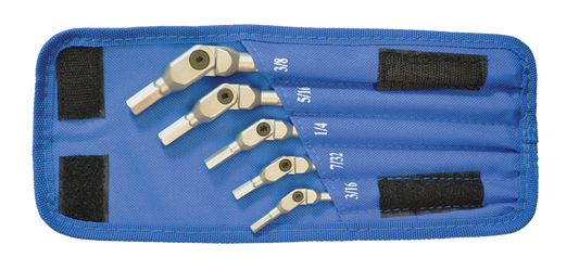 Bondhus 00017  8-Piece Hex Pro™ Pivot Head Standard Wrench Set