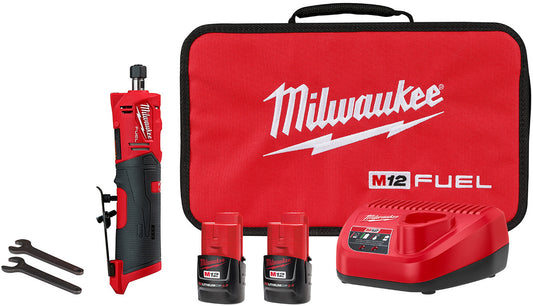 Milwaukee® 12 V M12 FUEL™ 2" Cordless Die Grinder Kit