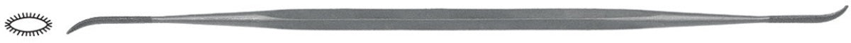 Grobet USA™ 6" Swiss Pattern Riffler #0 Cut Grade Diesinker #534 File