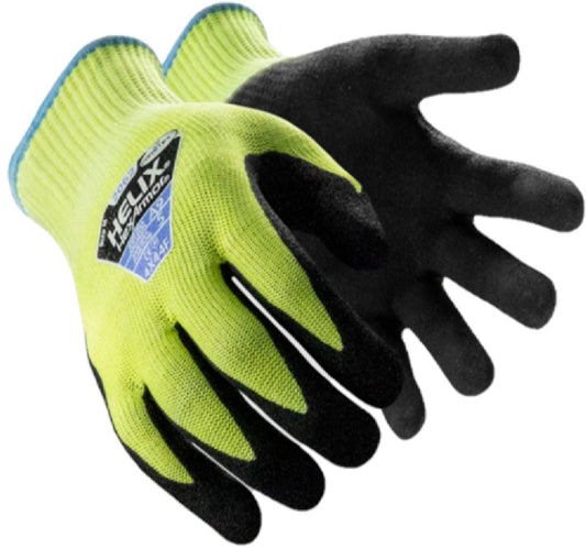 HexArmor® 3X Helix 13 Gauge High Performance Polyethylene Blend And Nitrile Cut Resistant Gloves With Nitrile Coated Palm And Fingertips