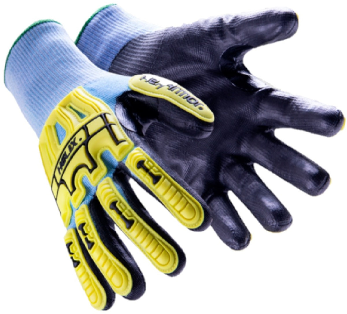 HexArmor® 2X Helix 15 Gauge High Performance Polyethylene And Polyurethane Cut Resistant Gloves With Polyurethane Coated Palm And Fingertips