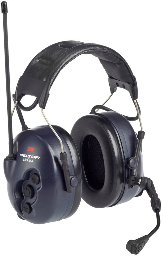 3M™ PELTOR™ Navy Blue Headband Protective Communication