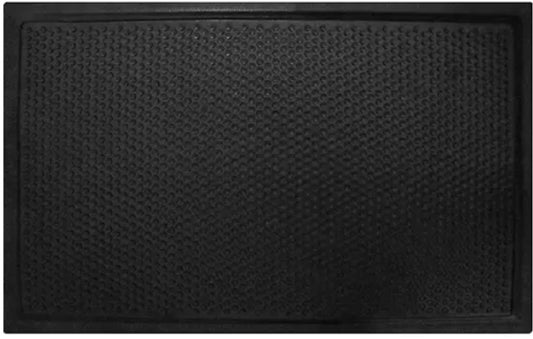 M+A Matting 2' X 3' Black Nitrile Rubber DuraComfort Grip Surface Floor Mat