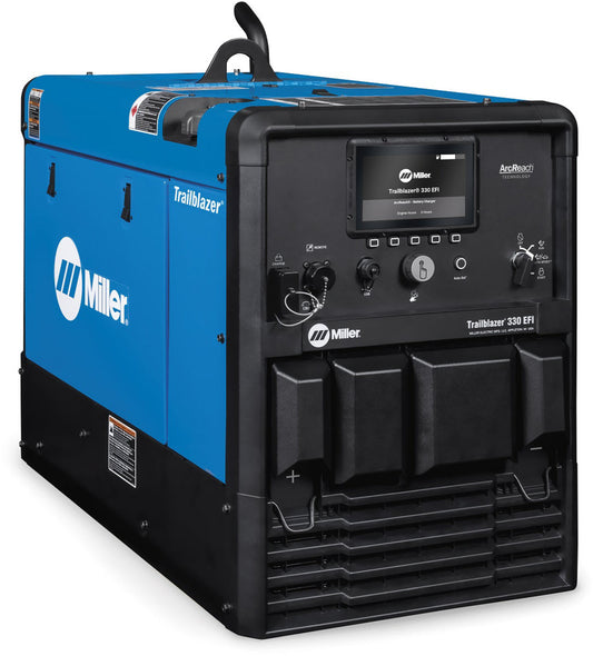 Miller® Trailblazer® 330 EFI Engine Driven Welder With 23 hp Kohler® Gasoline Engine, Dynamic DIG™, ArcReach® Technology, Excel™ Power And Battery Charge/Crank Assist