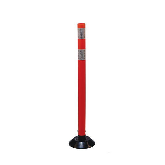Cortina Safety Products 6"  X 6" X 36" Orange And White Polyethylene Tubular Marker