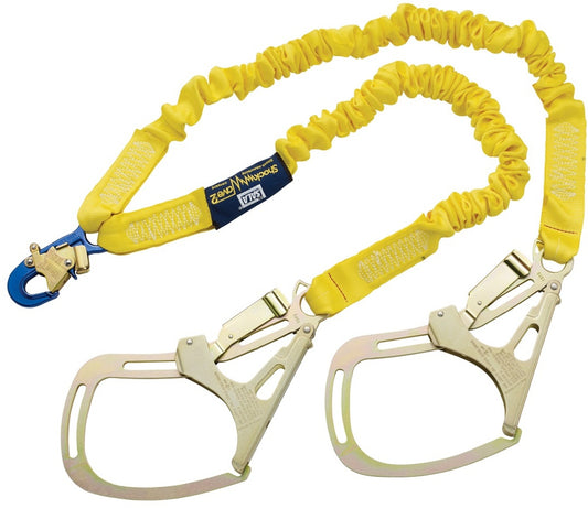 3M™ DBI-SALA® Polyester Tubular Web Shock Absorbing Lanyard With Snap Hook Harness Connector