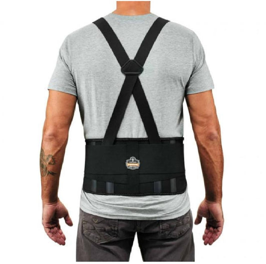 Ergodyne Large Black ProFlex® 1625 Elastic Back Support Brace