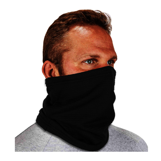 Ergodyne Black N-Ferno® 6962 Polartec FR Power Grid Fleece Neck Gaiter