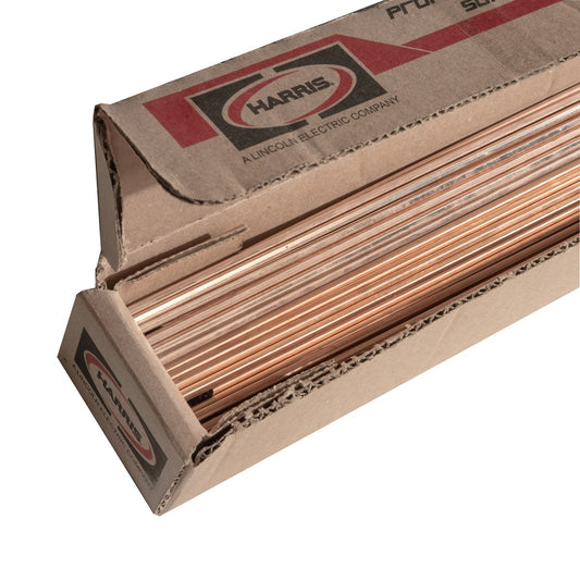 Harris® 1/16" X 20" BCuP-3 Stay-Silv® 5 Round Brazing Alloy Filler Metal 25 lb Box