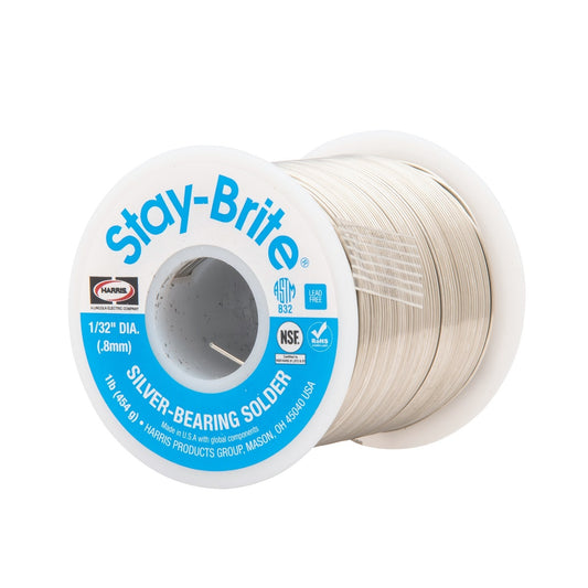 Harris® 3/64" Stay-Brite® Lead-Free Solder 4 lb Pack