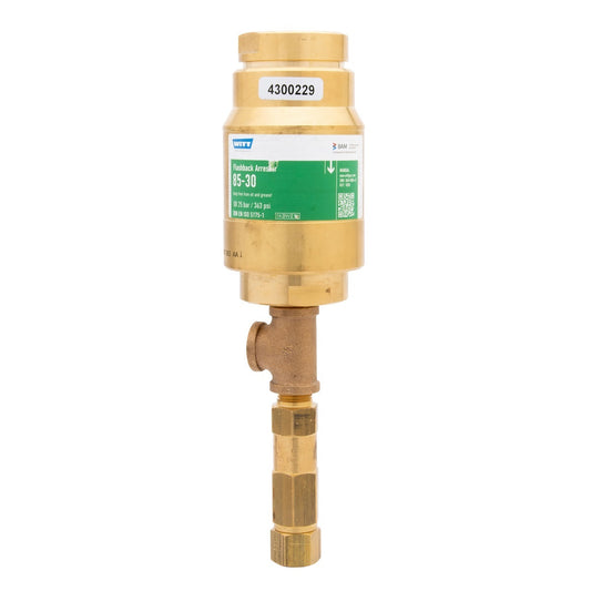 Harris® Model 147.024 225 PSI 1/2" Oxygen Dry-Type Flashback Arrestor