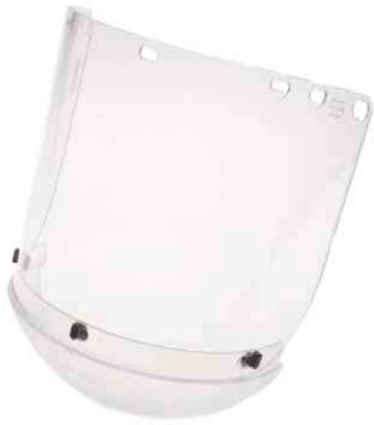 Paulson™ Model 2108203 8" X 15 1/2" X .08" Clear Polycarbonate Faceshield
