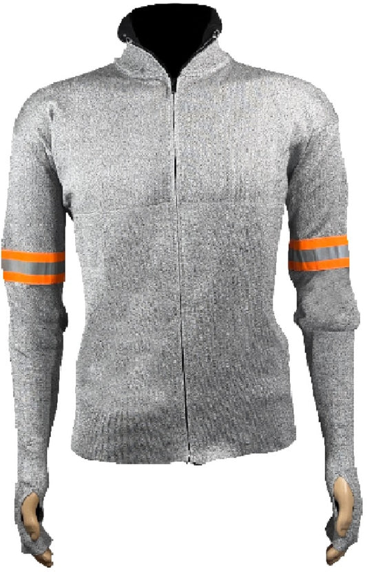 Tuff-N-Lite® 2X Gray High Performance Polyethylene Yarn A6 - A8 ANSI Level Cut Resistant Jacket