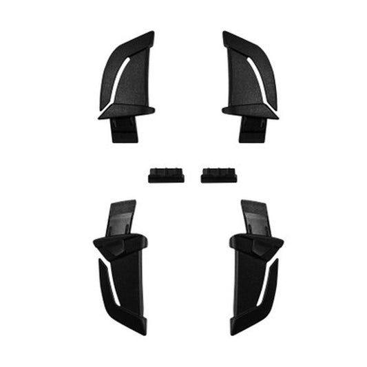 KASK America Inc KASK Nylon Lamp Clips And Frontal Slot Caps (For Use With Zenith X Helmets)