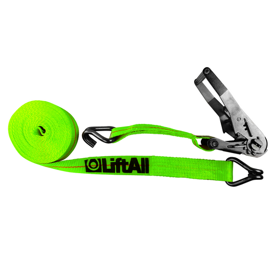 LiftAll® 3300 lb Capacity Polyester Ratchet Strap Assembly