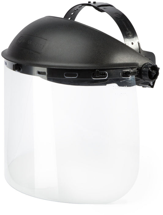 Lincoln Electric® OMNIShield™ 12" X 6" X 4" Clear Polycarbonate Faceshield