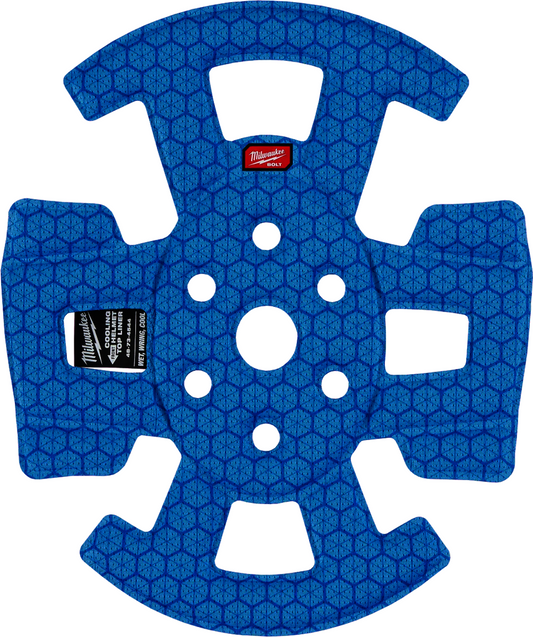 MILWAUKEE® Blue Polyester BOLT™ Helmet Cooling Liner
