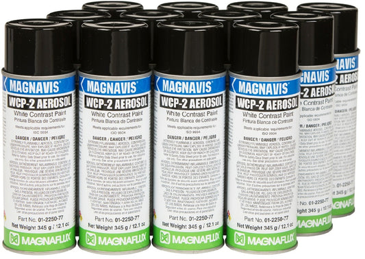 Magnaflux 12.1 Ounce Aerosol Can White Magnavis® WCP-2 Contrast Paint